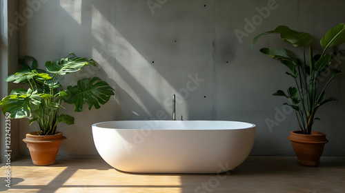 Modern Bathroom Interior De...