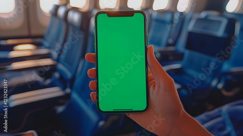 Hand Holding a Smartphone w...