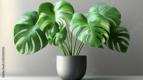 3D Rendered Monstera Plant ...
