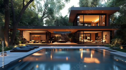 Modern Home with Pool in Fo...