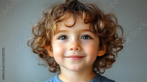 Close-up Portrait of a Smil...