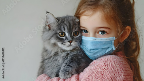 Little Girl Wearing Protect...
