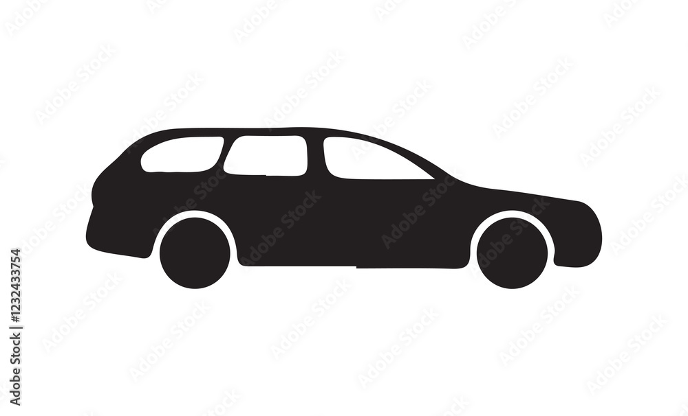 Car vector icon. Private car vector icon. Car icon black on white background. Stock - vector eps 10 Car vector icon. Private car vector icon. Car icon black on white background. Stock - vector eps 10