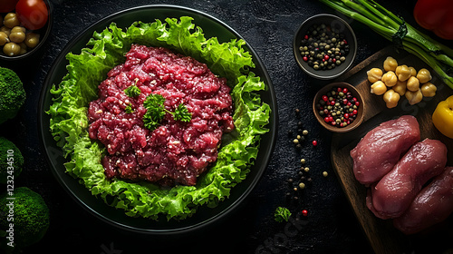 Ground Meat Dish Presented ...
