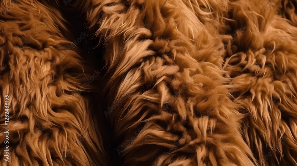 Naklejka premium a close up of a furry animal