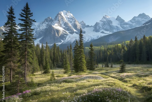 Fototapeta Naklejka Na Ścianę i Meble -  yosemite valley state