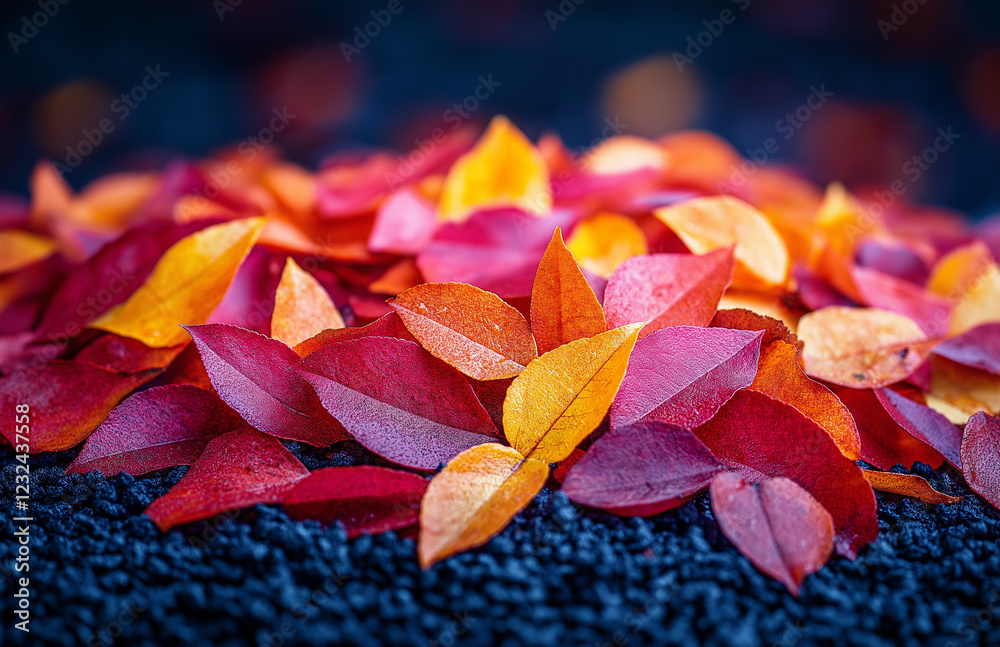 A vibrant display of autumn leaves in various shades, creating an enchanting backdrop for your fall-themed projects. A vibrant display of autumn leaves in various shades, creating an enchanting backdrop for your fall-themed projects.