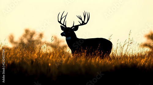 Majestic Buck Silhouette St...