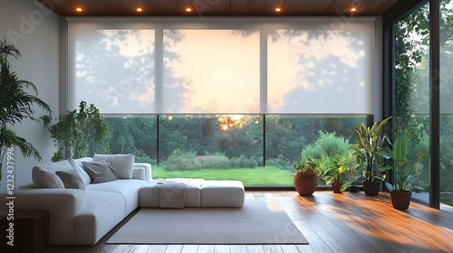 Modern Living Room Interior...