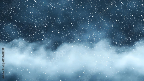 Snowflakes Fall Gently Thro...