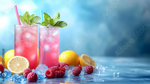 Refreshing Pink Lemonade wi...