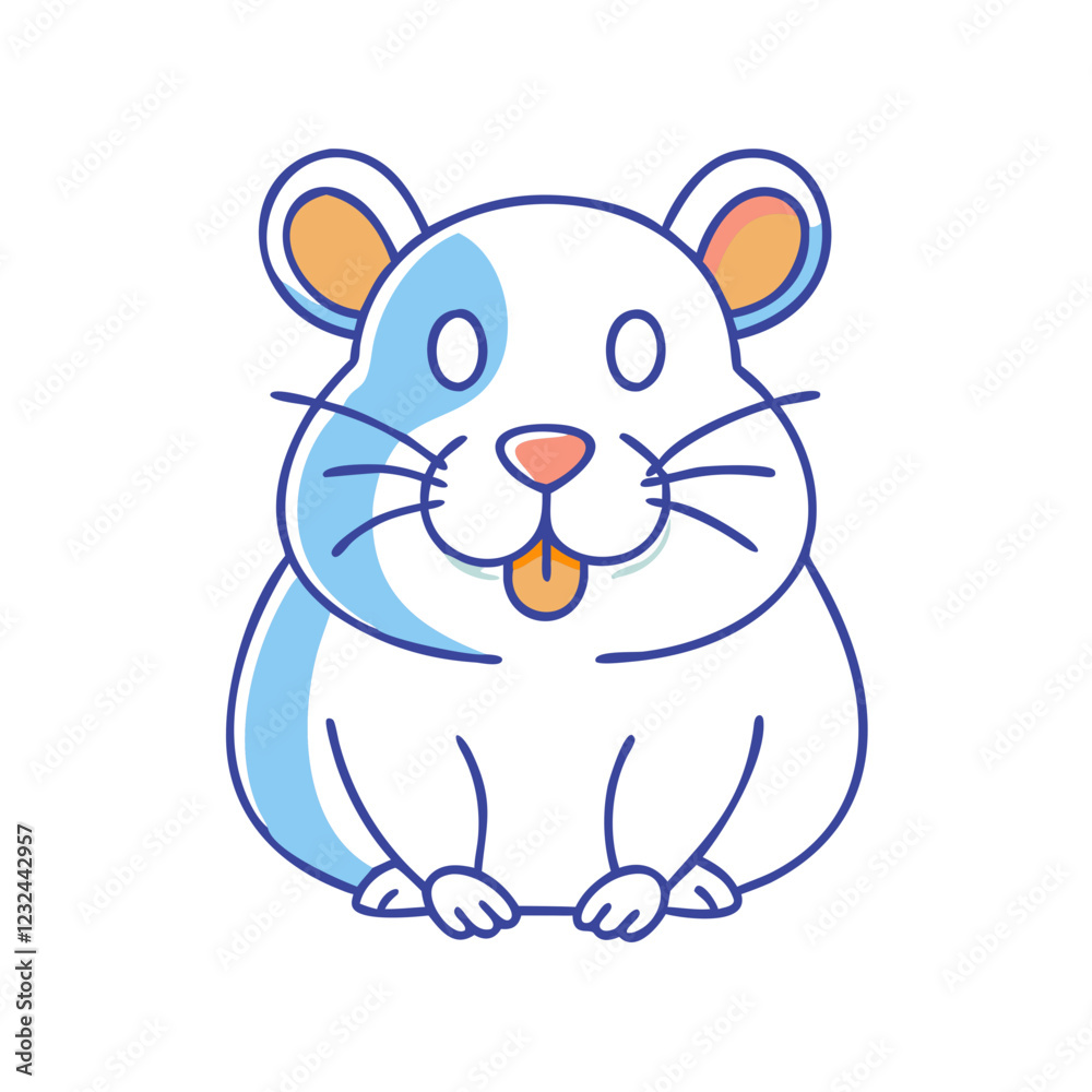 hamster icon, hamster vector illustration-simple illustration of hamster, perfect for hamster logos and icons hamster icon, hamster vector illustration-simple illustration of hamster, perfect for hamster logos and icons