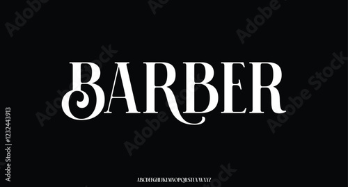 Premium luxury elegant alphabet letters and numbers. Elegant wedding typography classic serif font decorative vintage retro. Creative vector illustration
