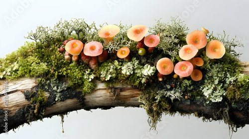Orange Mushrooms Thrive on ...