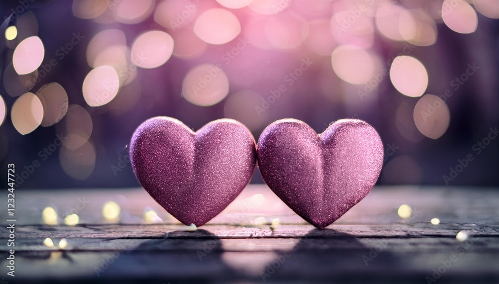 heart on the background heart on the background