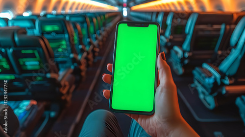 Hand Holds Smartphone with ...