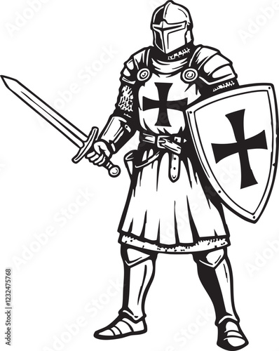Crusader warrior