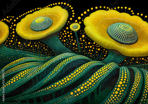 alien planet flowers