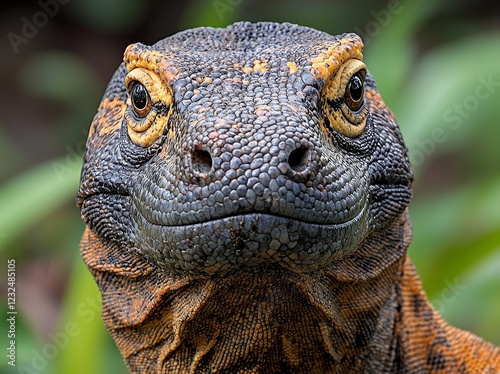 Korak perlahan Komodo di Indonesia: mengungkapkan kehidupan liar di taman nasional dengan detail yang mempesona photo