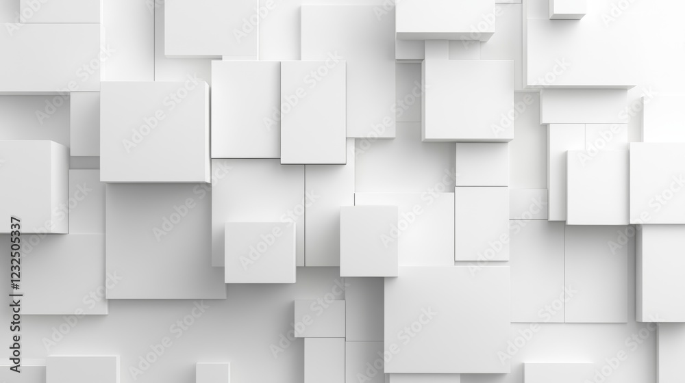 White rectangles form abstract shapes on a soft white background, evoking a digital, high-tech feel. White rectangles form abstract shapes on a soft white background, evoking a digital, high-tech feel.