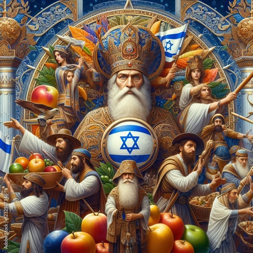 Hebrew Israel A ethnic group from Israel known for their rich cu