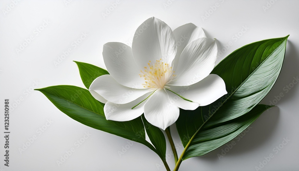 Obraz premium white lily flower