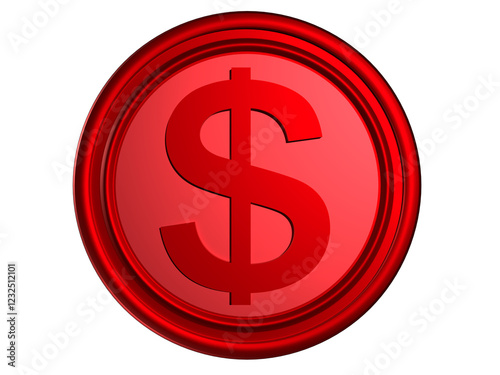 Red Dollar 3D
