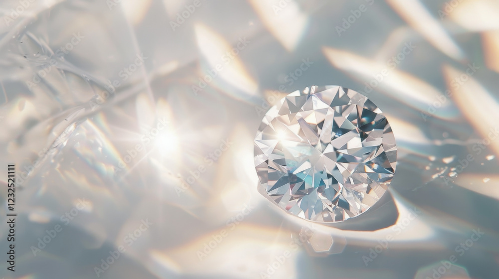 Fototapeta premium sparkling diamond