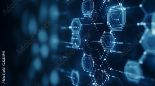 Abstract Digital Network:  ...