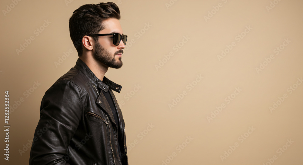 Leather Jacket Cool Guy Leather Jacket Cool Guy
