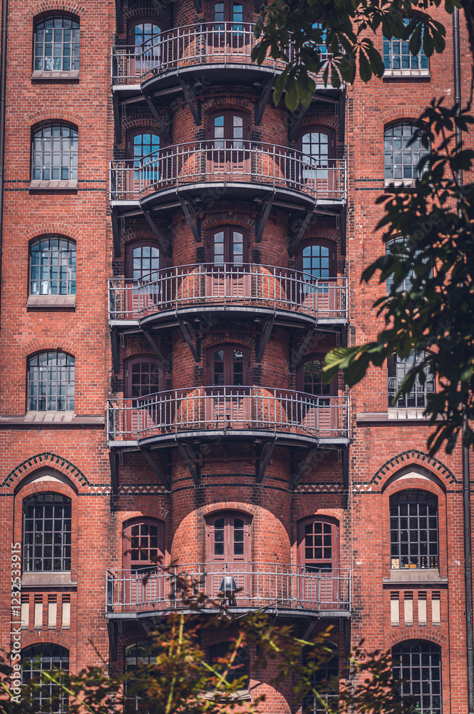 Naklejka premium Speicherstadt_03