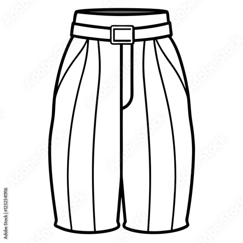 High Waist Beauty Sketch