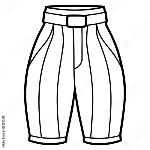 High Waist Beauty Sketch