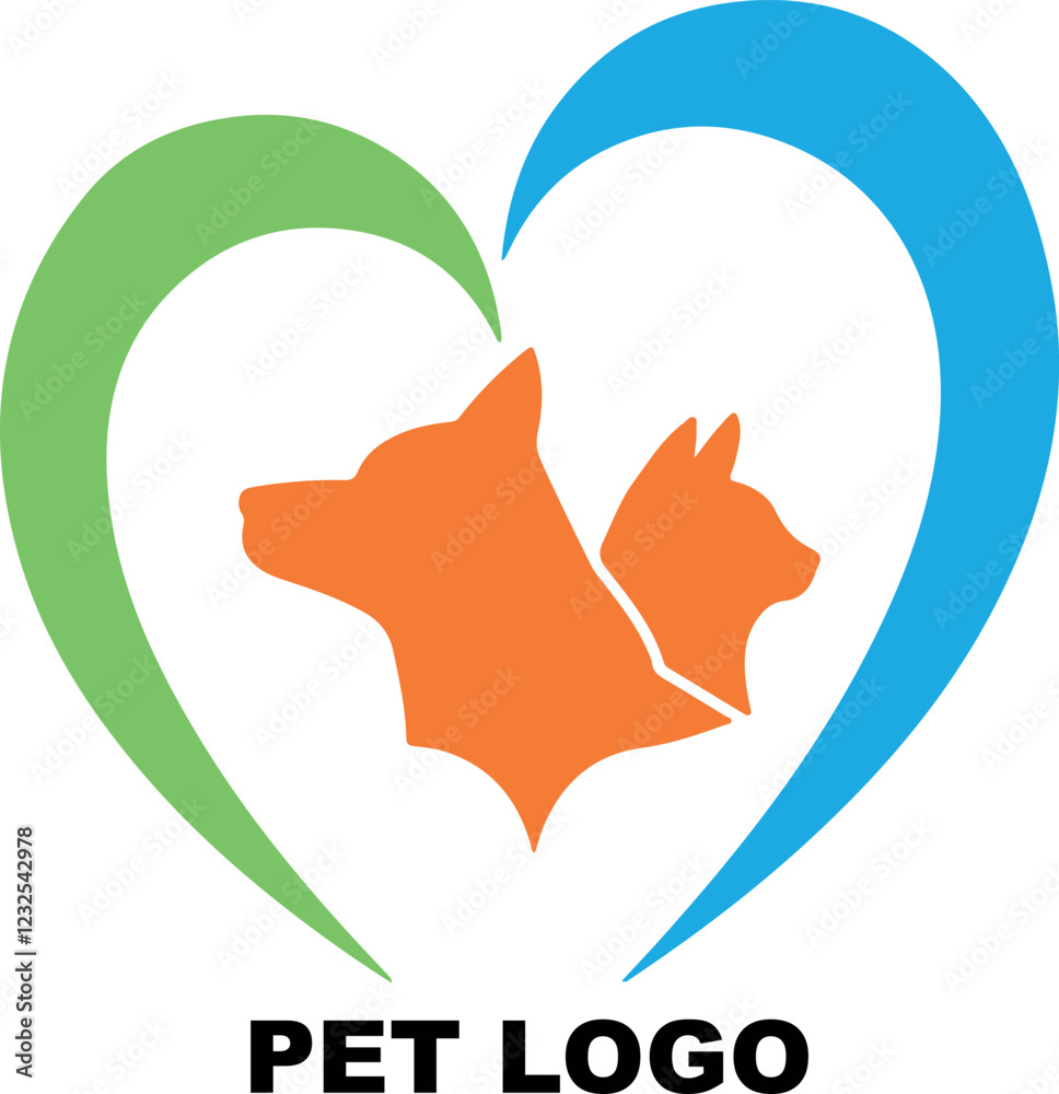 Pet Care and Training Logo Design Pet Care and Training Logo Design