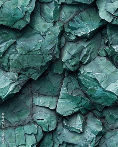 Wallpaper Mural Seamless wallpaper, texture, background pattern, mosaic. For book cover top view. Seamless textile patter f_018 Torontodigital.ca
