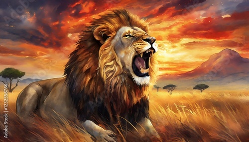 A Vibrant Wildlife Portrait