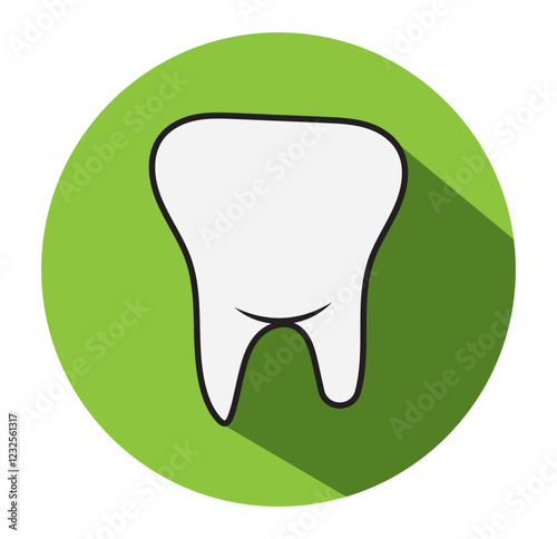 
Black Tooth Silhouette Vector Icon - Simple Dental Symbol for Health and Medical Design, High-Resolution Graphic for Dentistry and Dental Care . 1176