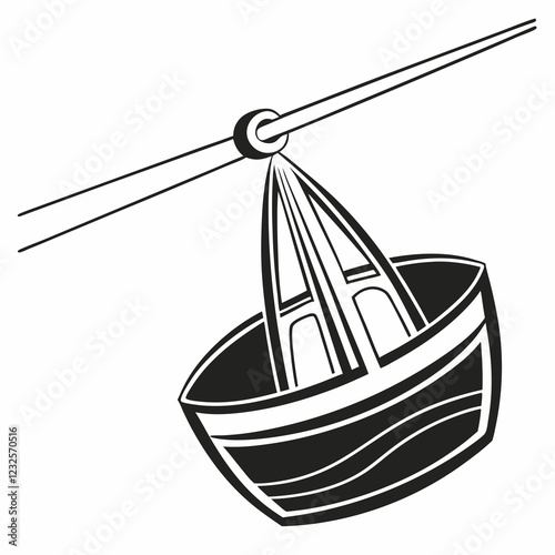 dropline vector silhouette black design white background
