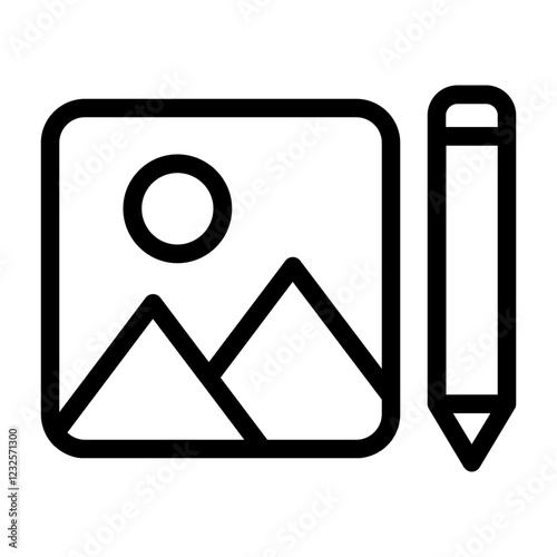 Edit Image Icon