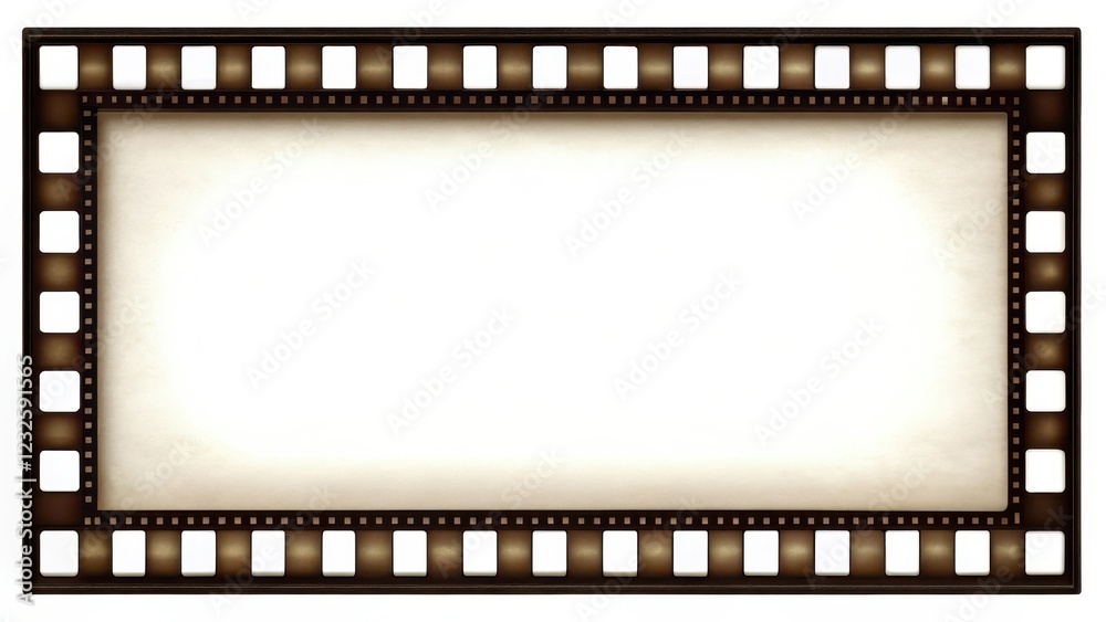 Digital film frame with a transparent background Digital film frame with a transparent background