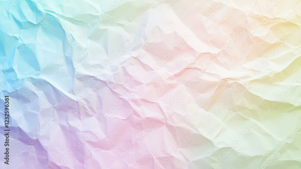 Fototapeta premium A minimalist crumpled paper background