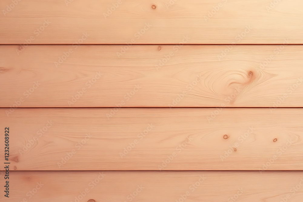 Fototapeta premium A wooden background with a few small brown spots. The background is a light brown color and the spots are darker brown