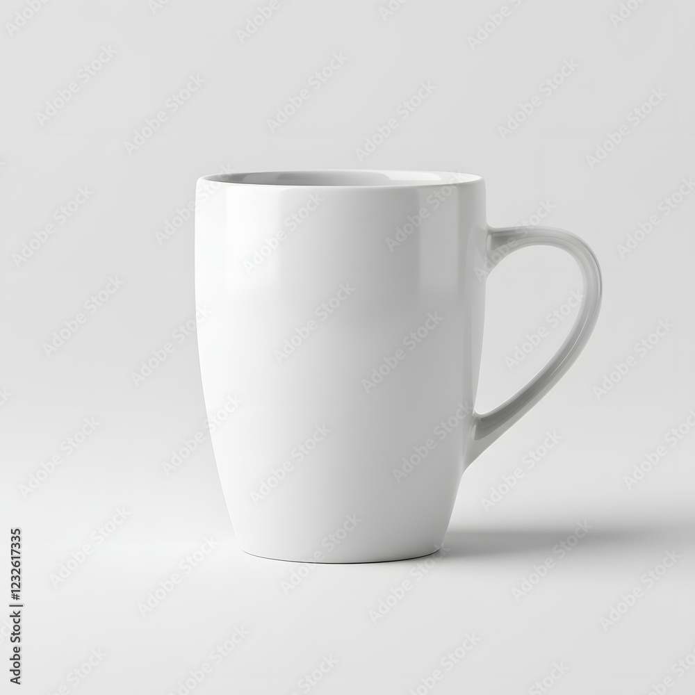 white cup isolated on white white cup isolated on white