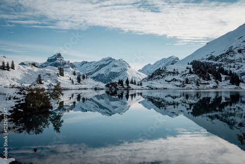 lake in the mountains