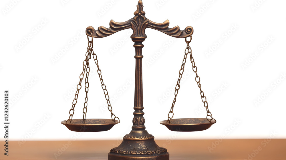 Decorative scales of justice on a clean background, symbolizing fairness, law, and balance, ideal for legal, ethical, or educational concepts and designs.
Decorative scales of justice on a clean background, symbolizing fairness, law, and balance, ideal for legal, ethical, or educational concepts and designs.
