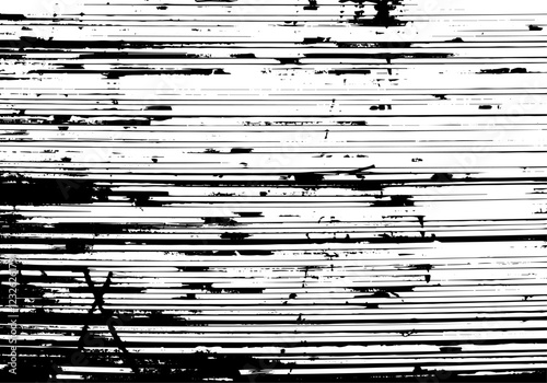 Grunge stripes and lines vector texture background. Abstract overlay. Dirty and damaged backdrop.