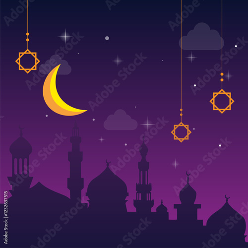 moon and star