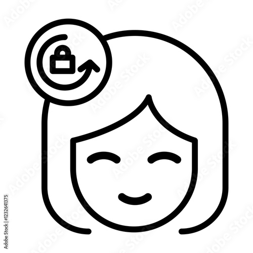 Lock orientation Icon