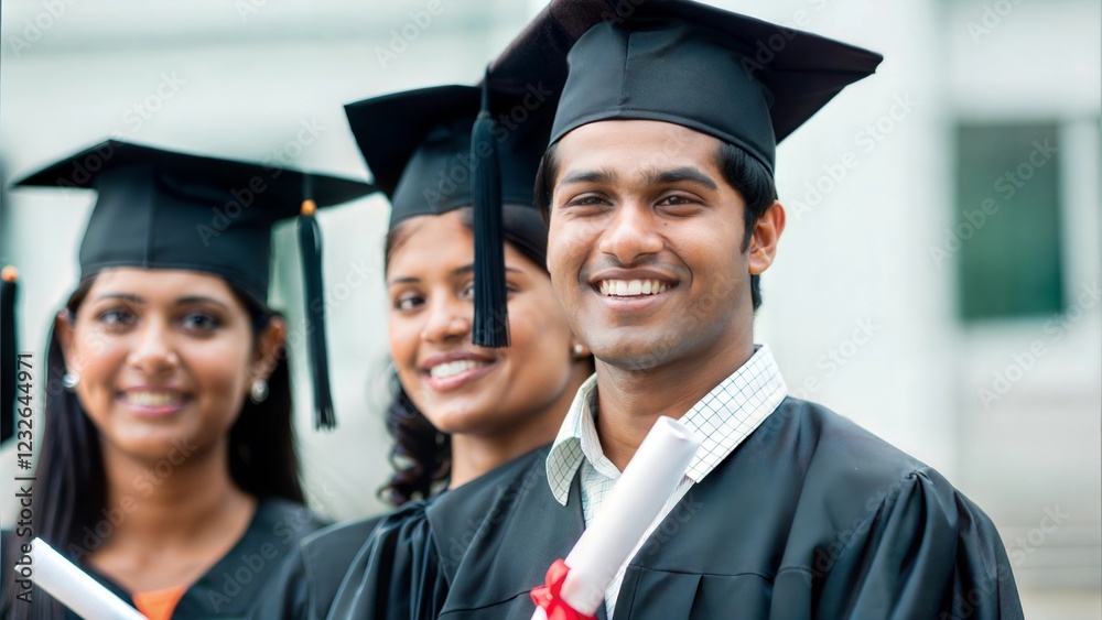 Happy Indian Students After Graduation
Happy Indian Students After Graduation
