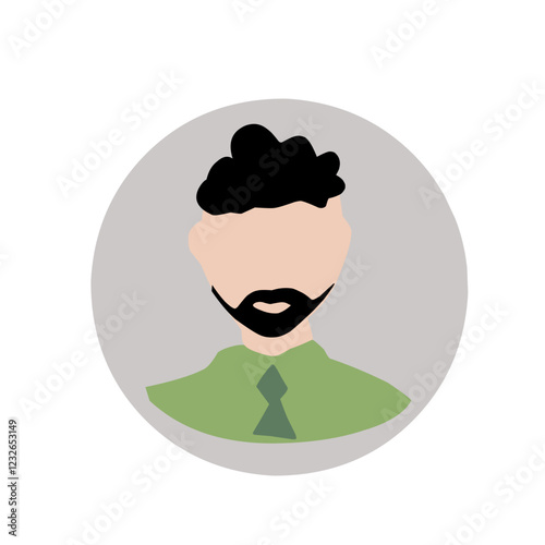 People faces vector illustration